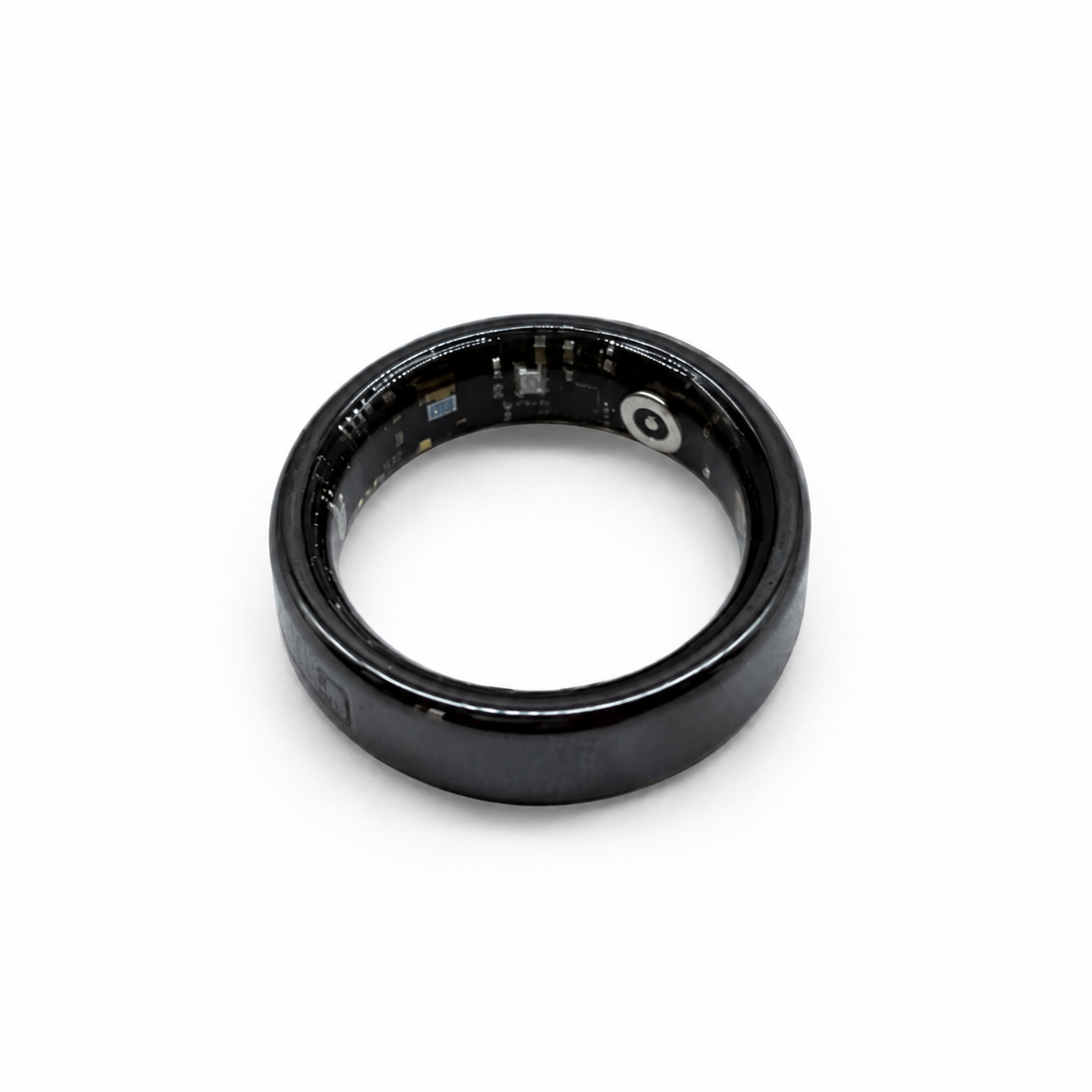 Anello Smart BR17 nero con NFC e ricarica magnetica - immagine 2