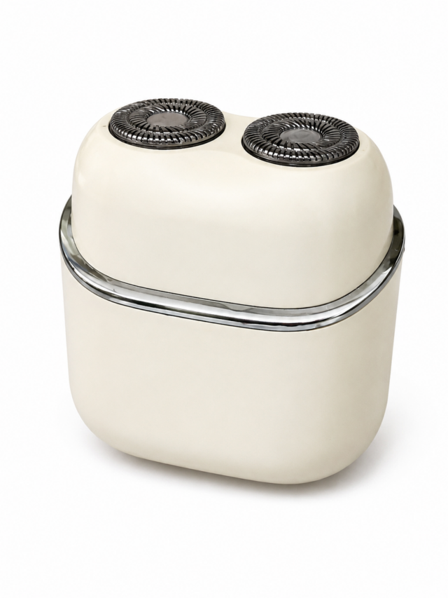 Mini Rasoio Elettrico da Viaggio KOKOLOKO – Doppia Testina, Waterproof e USB-C